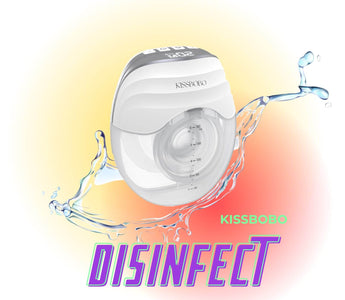 KISSBOBO Breast pump cleaning and disinfection
