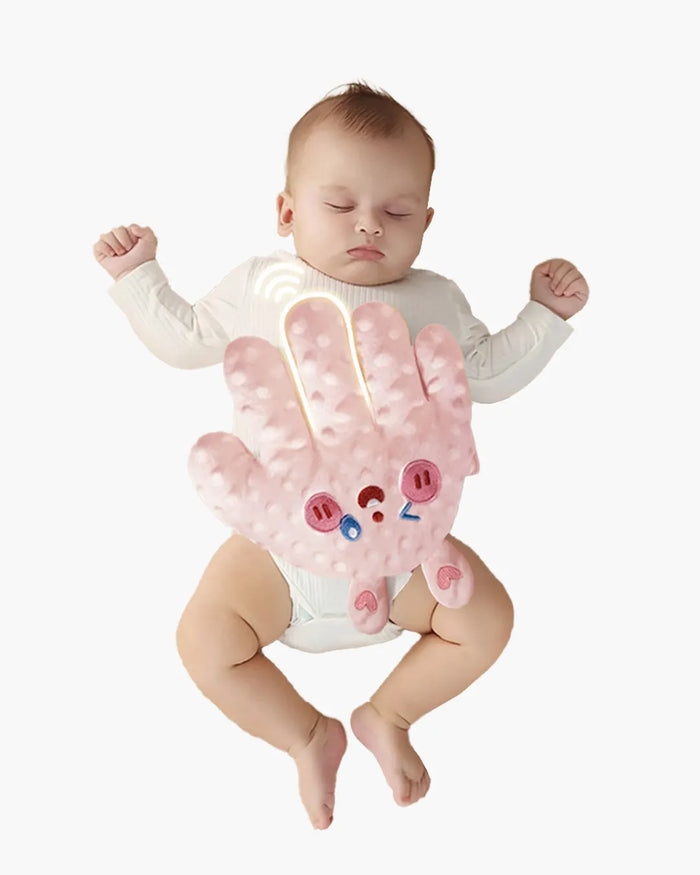 Bidon intelligent pour bébé — Tapotements automatiques sur les mains