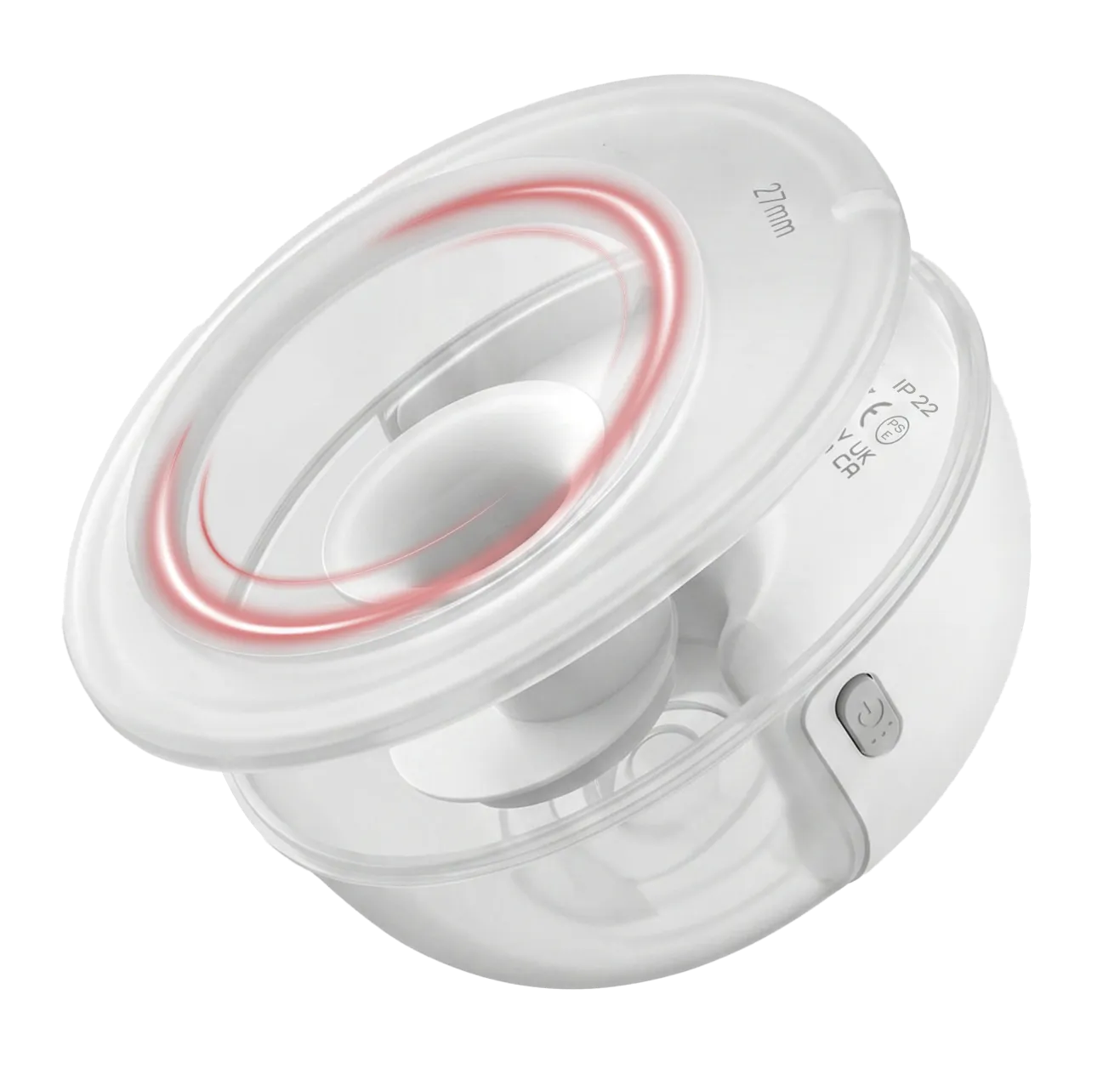 K8 Pro upgraded dual-layer flange for a closer and more comfortable fit