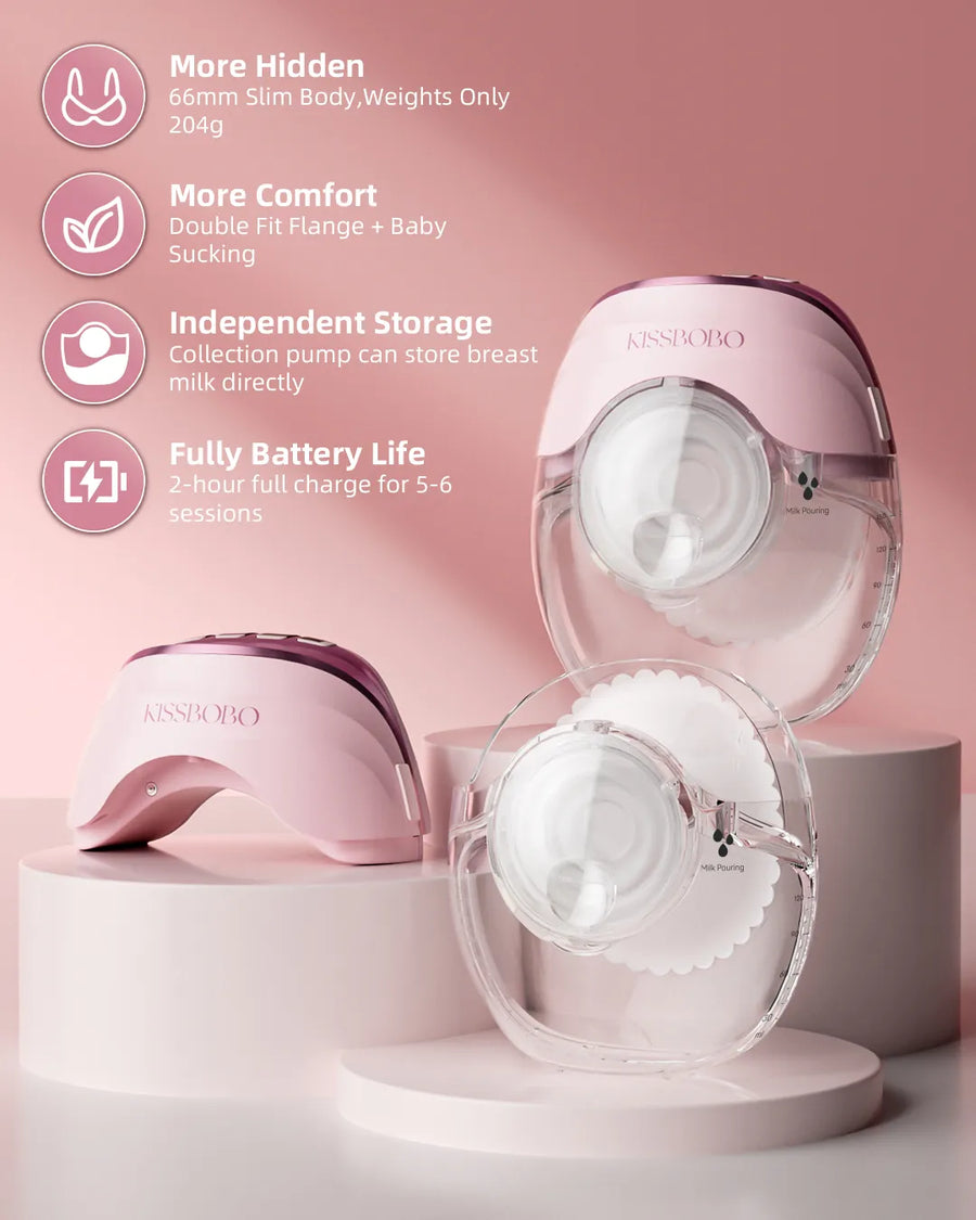 Hands-free Slim Breast Pump - K8 (2-Pack)